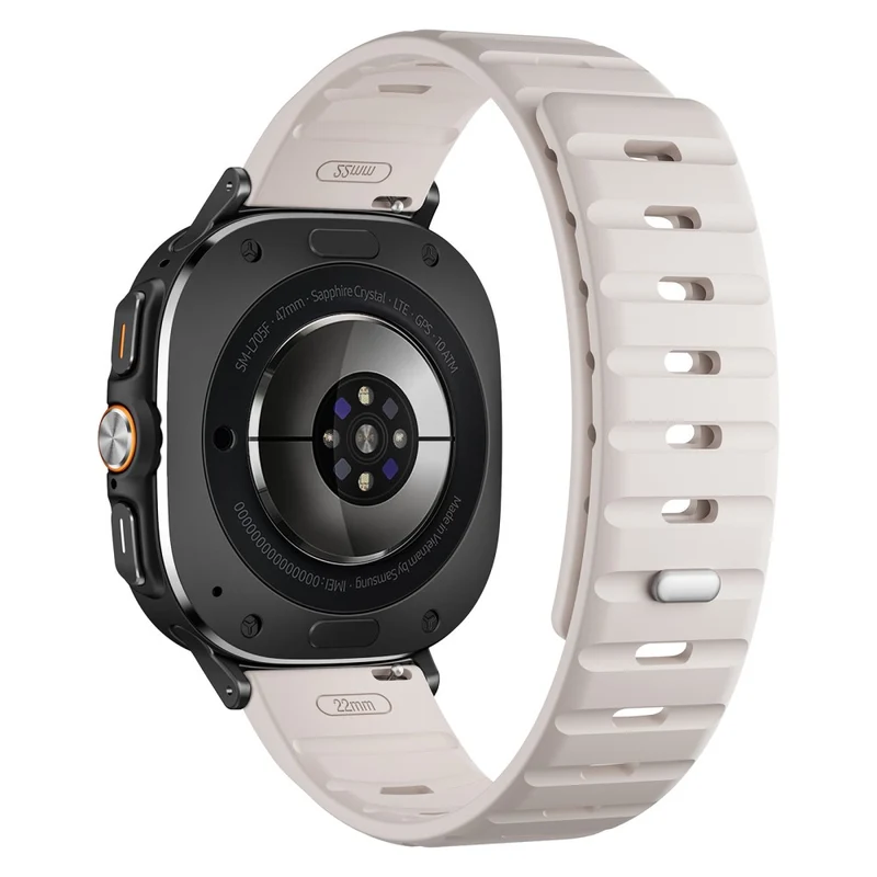 Bequem Samsung Galaxy Watch Ultra 47mm Silikon Armband