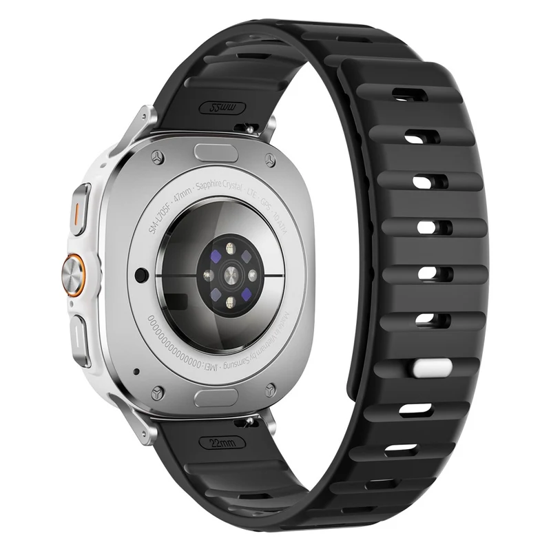 Bequem Samsung Galaxy Watch Ultra 47mm Silikon Armband