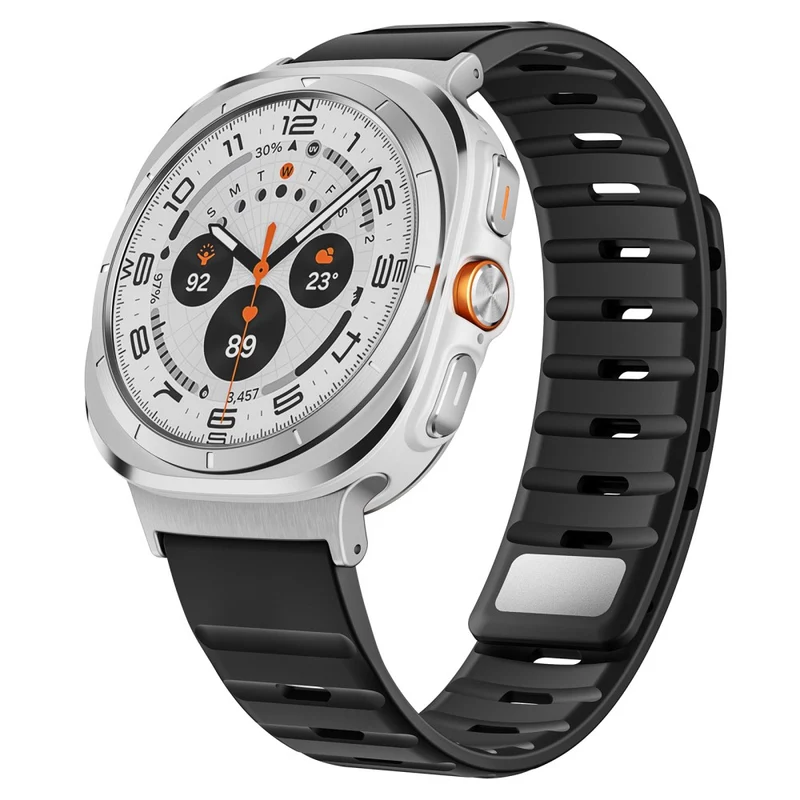 Bequem Samsung Galaxy Watch Ultra 47mm Silikon Armband
