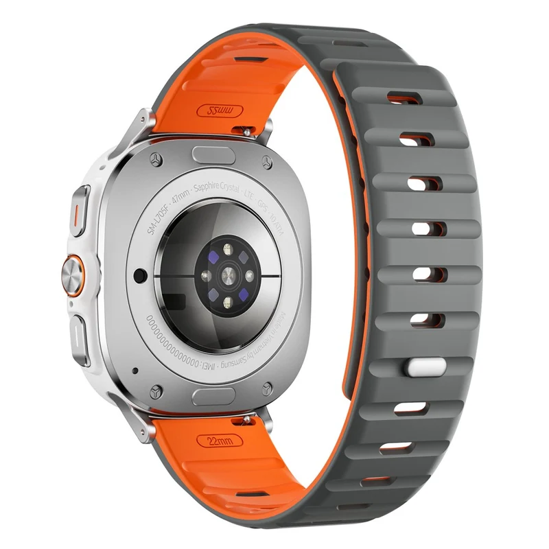 Bequem Samsung Galaxy Watch Ultra 47mm Silikon Armband