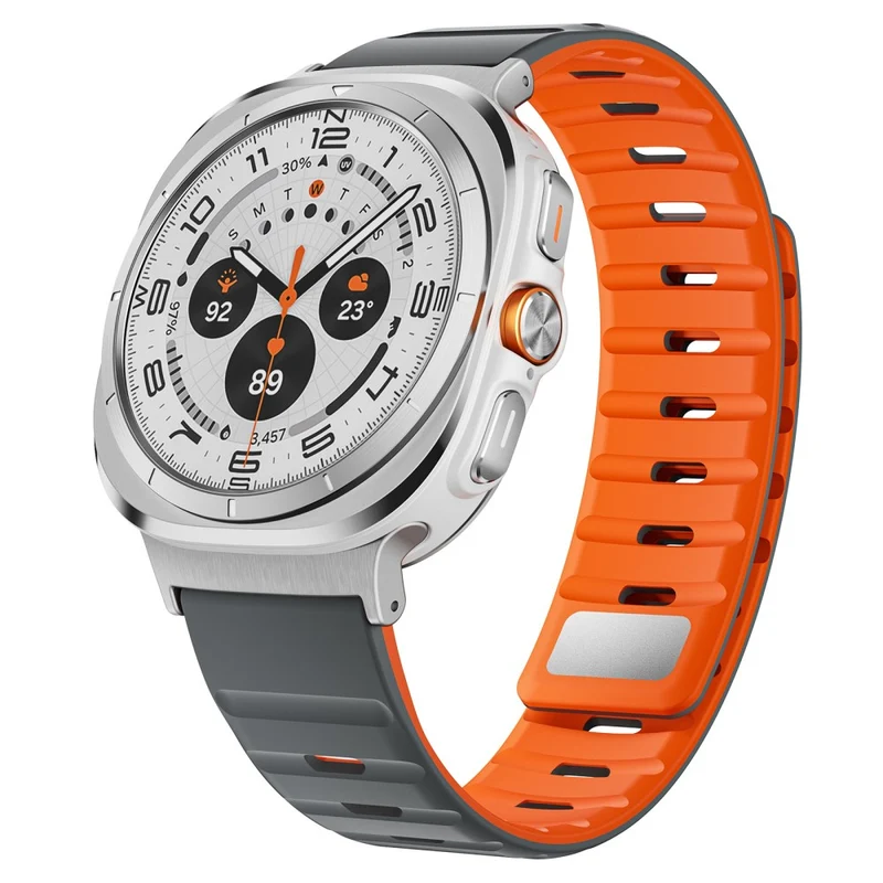 Bequem Samsung Galaxy Watch Ultra 47mm Silikon Armband