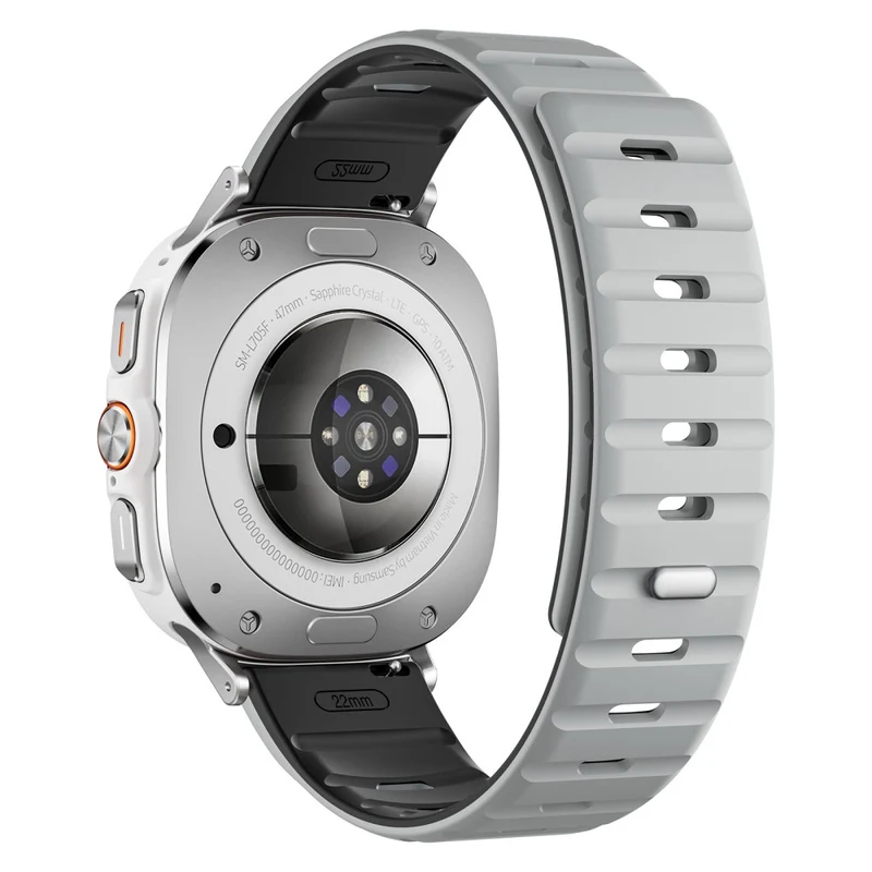 Bequem Samsung Galaxy Watch Ultra 47mm Silikon Armband