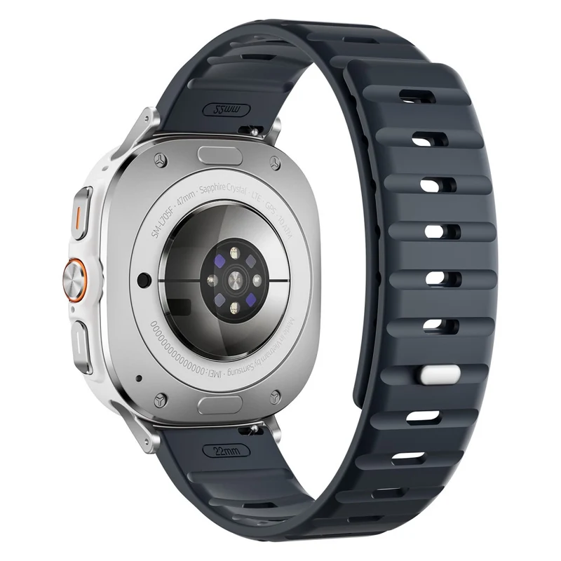 Bequem Samsung Galaxy Watch Ultra 47mm Silikon Armband