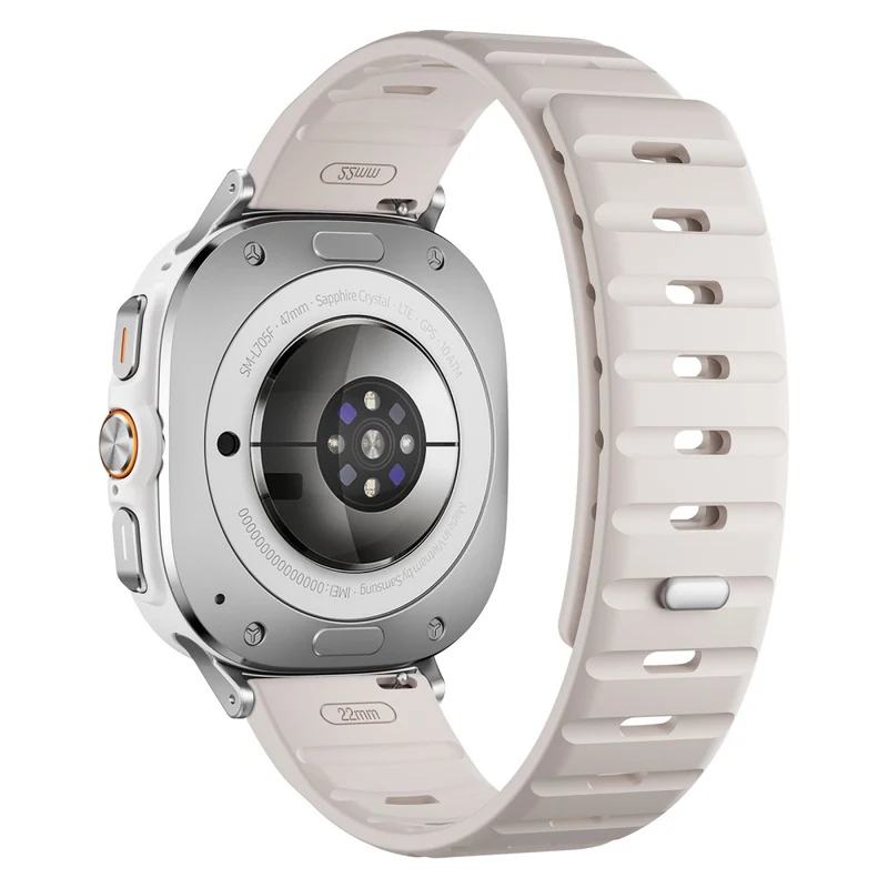 Bequem Samsung Galaxy Watch Ultra 47mm Silikon Armband