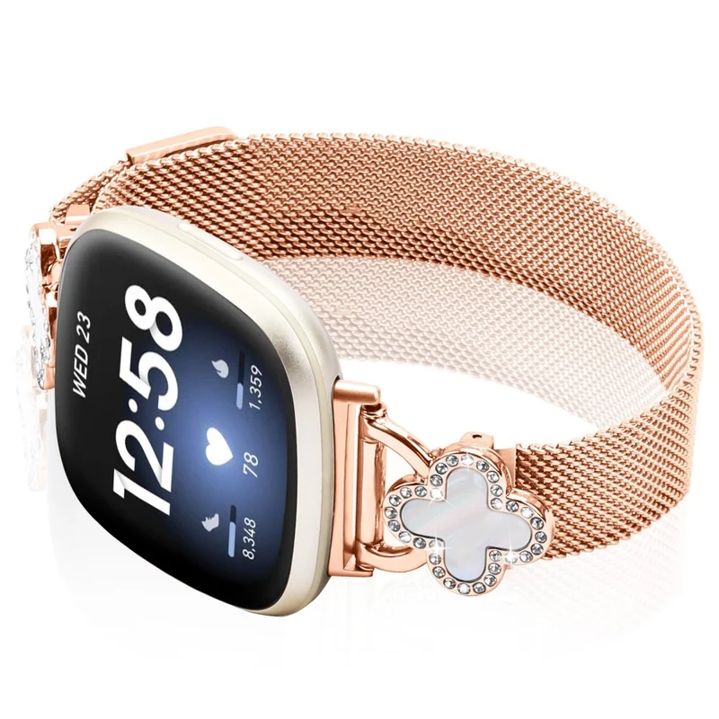 Bemerkenswert Prächtig Fitbit Versa 3 / Fitbit Sense Metall Armband