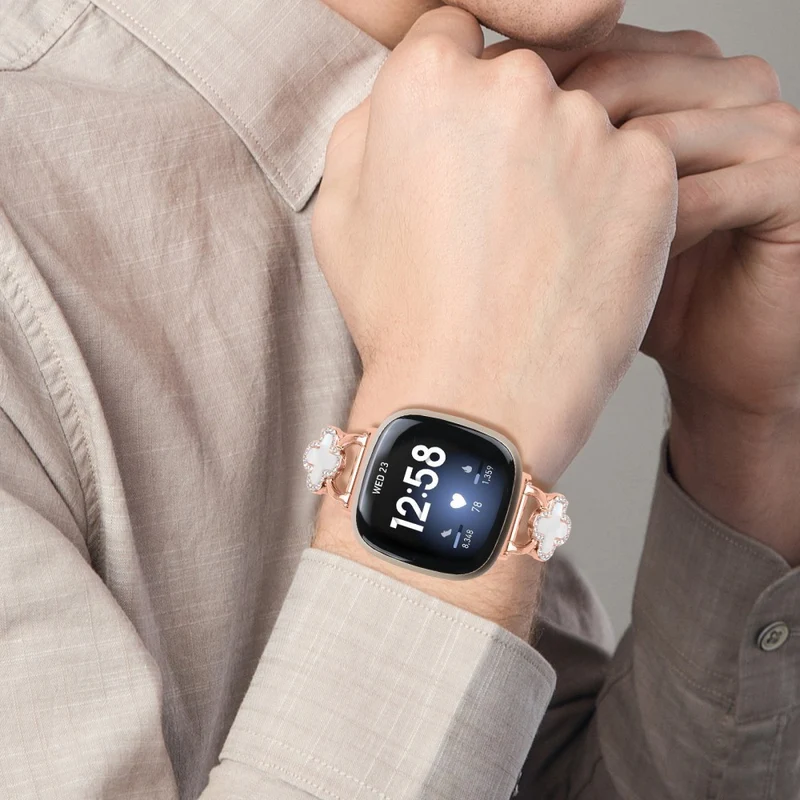 Bemerkenswert Prächtig Fitbit Versa 3 / Fitbit Sense Metall Armband