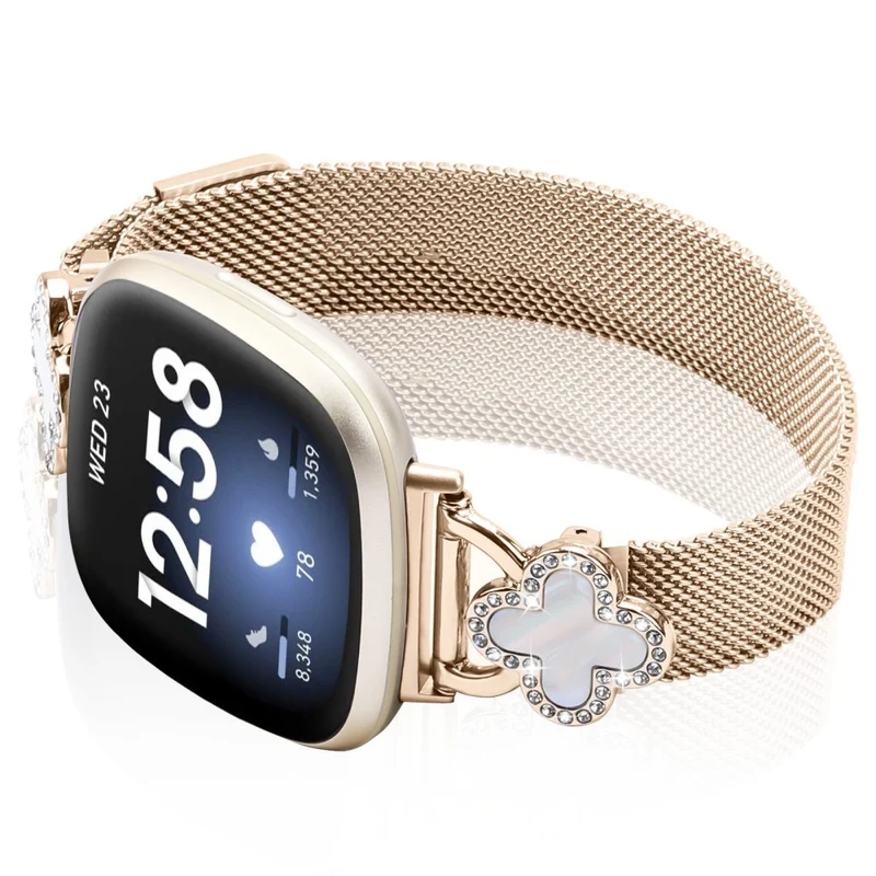 Bemerkenswert Prächtig Fitbit Versa 3 / Fitbit Sense Metall Armband