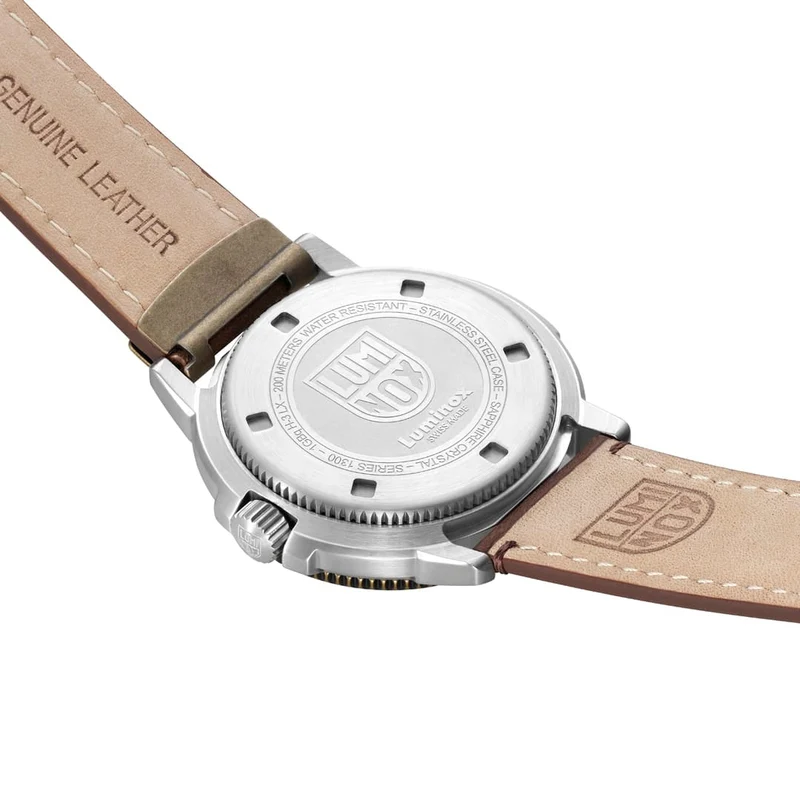 Luminox Adventure Watch XL.1301.LG Herren Armbanduhr Braun • Saphirglas mit AR-Beschichtung • Luminox Light Technology
