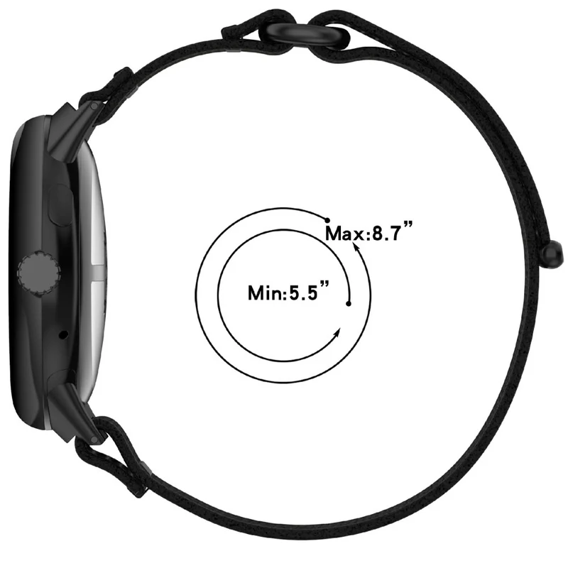 Sehr Angenehm Google Pixel Watch 3 XL 45mm Nylon Armband