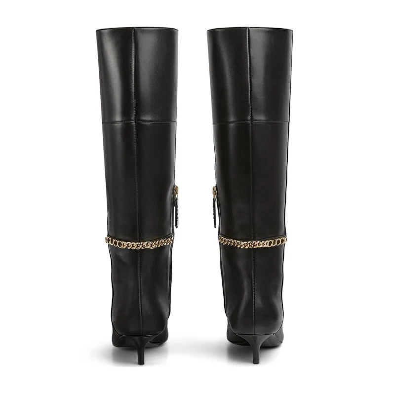 Gucci Damen Signoria Kniehoher Stiefel Schwarz 794392-AADRK-1000