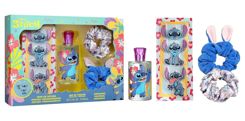 Disney Duft Geschenkset Unisex Eau de Toilette STITCH 100 ml + Accessoires
