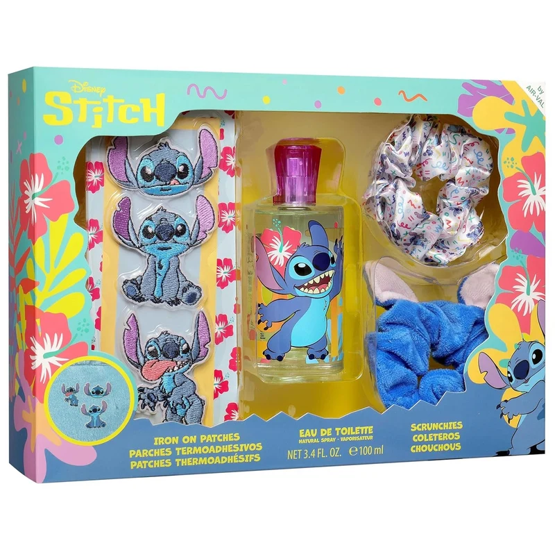 Disney Duft Geschenkset Unisex Eau de Toilette STITCH 100 ml + Accessoires