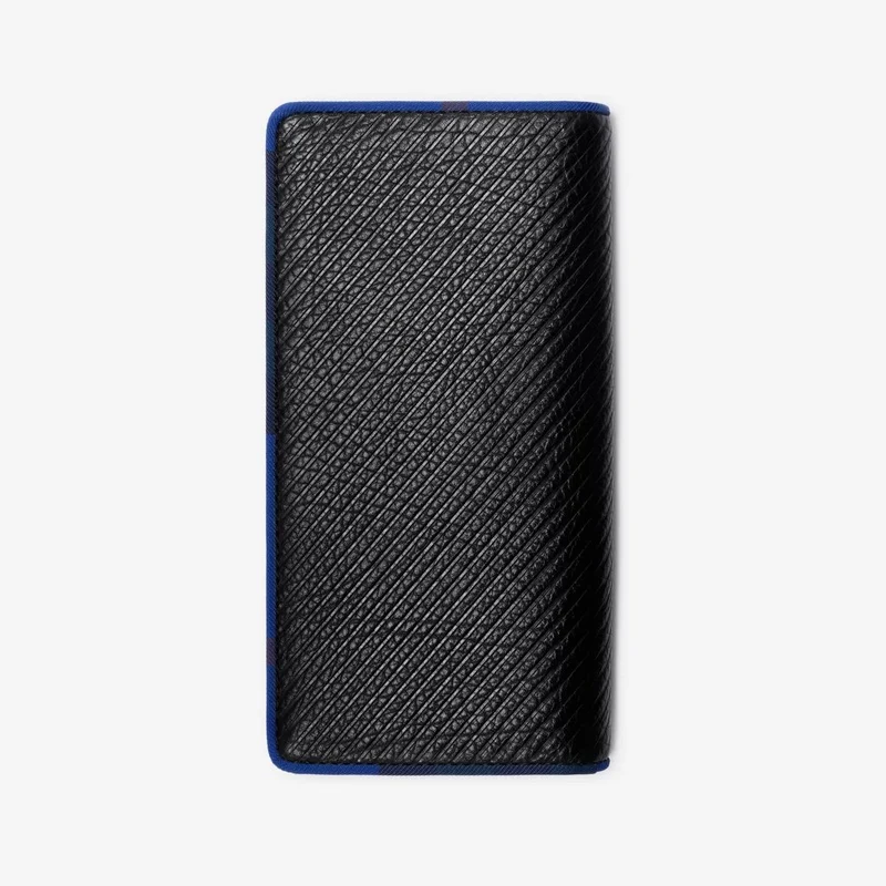 Burberry Portemonnaie Continental EKD Ledergeldbörse Schwarz 8089778