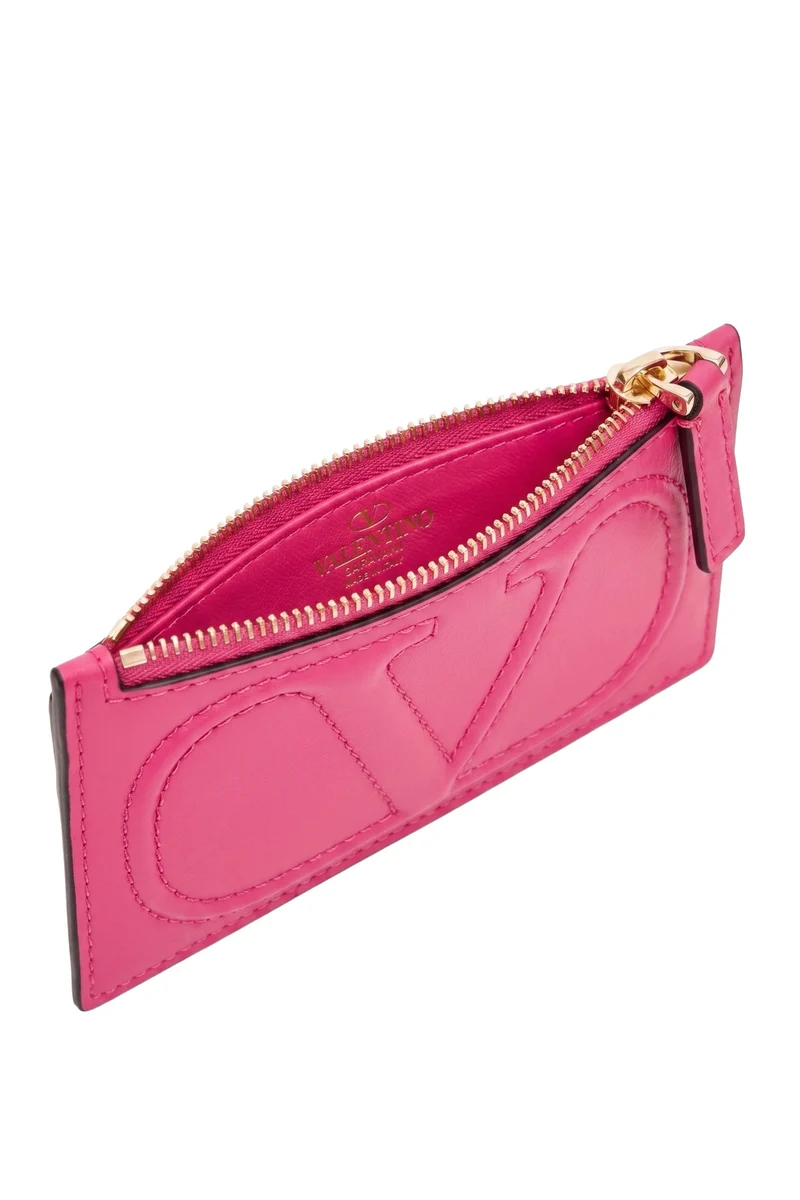 Valentino Garavani Kartenetui Unisex VLogo Card Case Pink 1W5P0S76GDQ-HW4