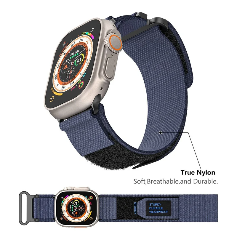 Haltbar Apple Smartwatch Nylon Universell Armband