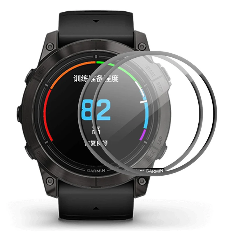 2stück Garmin Epix Pro (Gen 2) 42mm Silikon Displayschutz