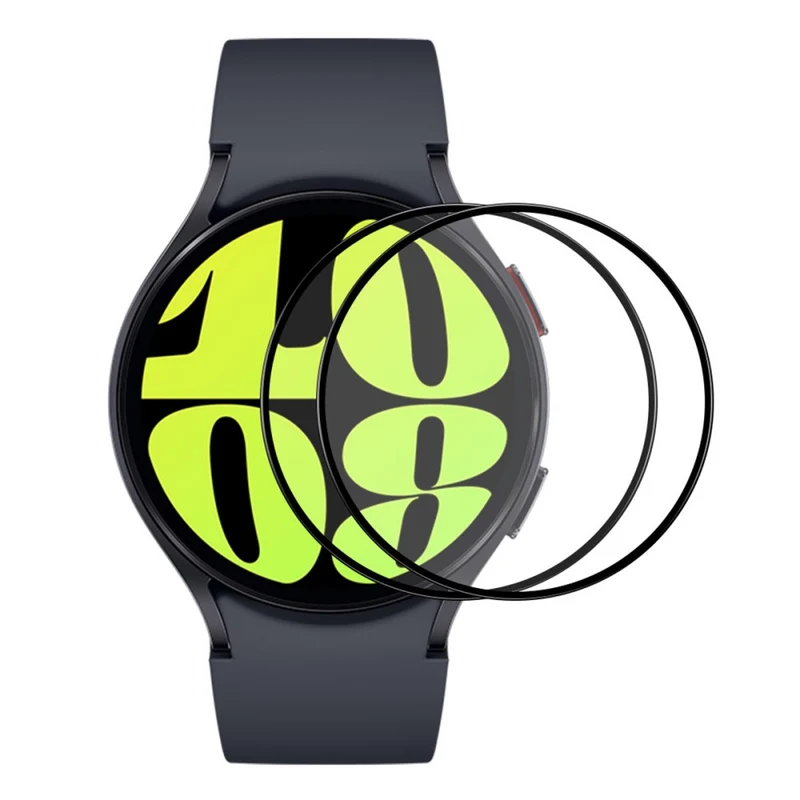 2stück Samsung Galaxy Watch 6 (44mm) Silikon Displayschutz