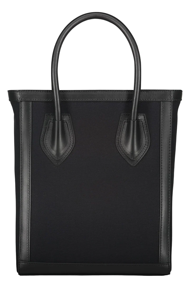 Balmain Tote Bag Damen Logo Tasche Schwarz FN6FB661TCOU_EAB