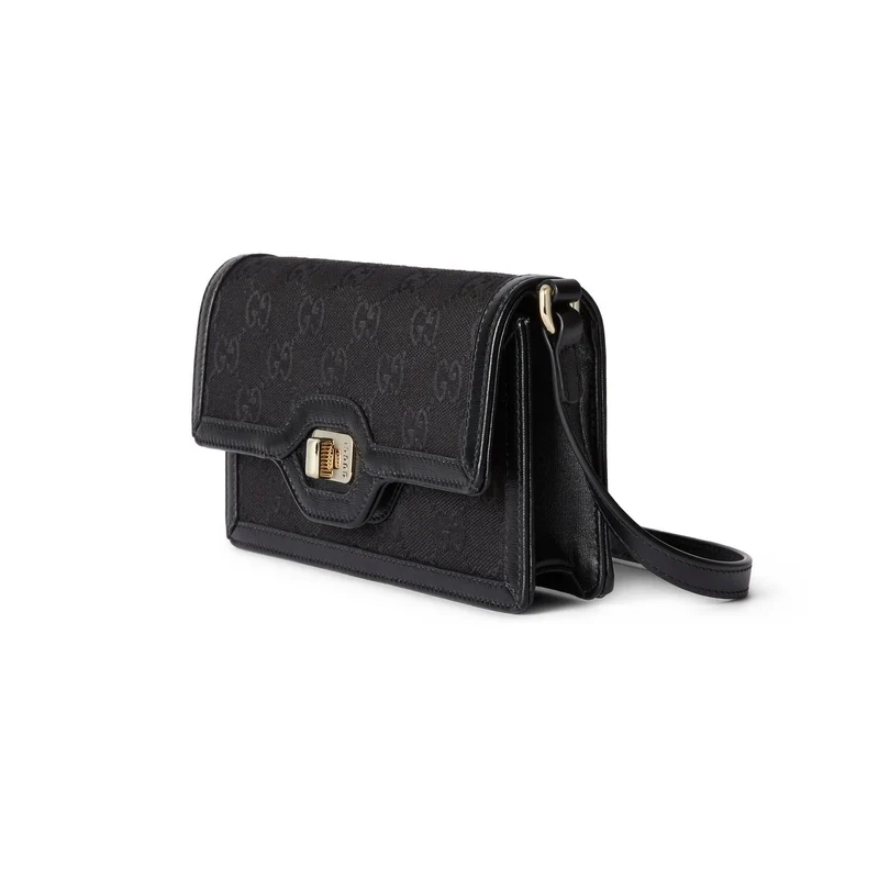 Gucci Schultertasche Damen Luce Mini Schwarz 790038-FADHY-1000
