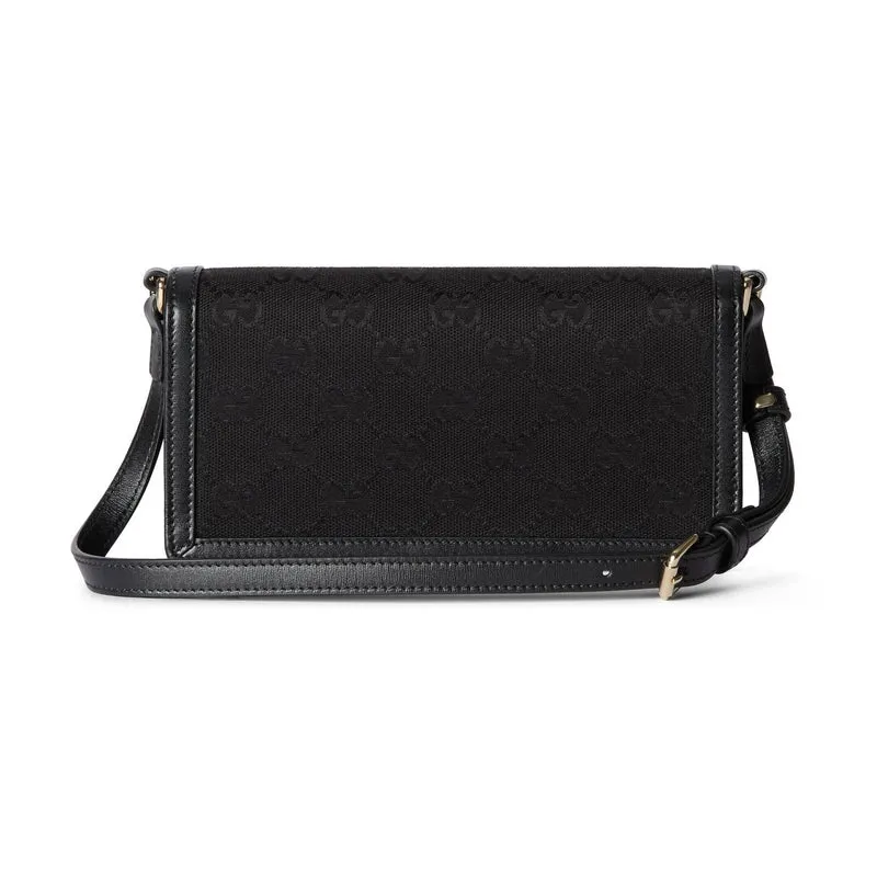 Gucci Schultertasche Damen Luce Mini Schwarz 790038-FADHY-1000