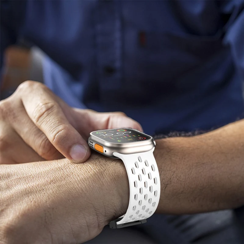 Unglaublich Angenehm Apple Smartwatch Silikon Universell Armband
