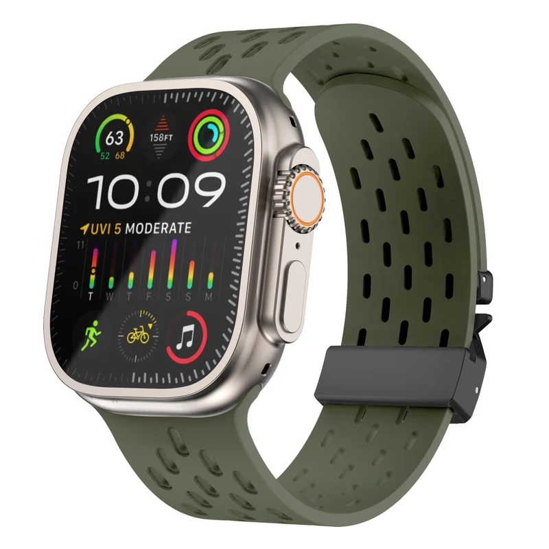 Unglaublich Angenehm Apple Smartwatch Silikon Universell Armband