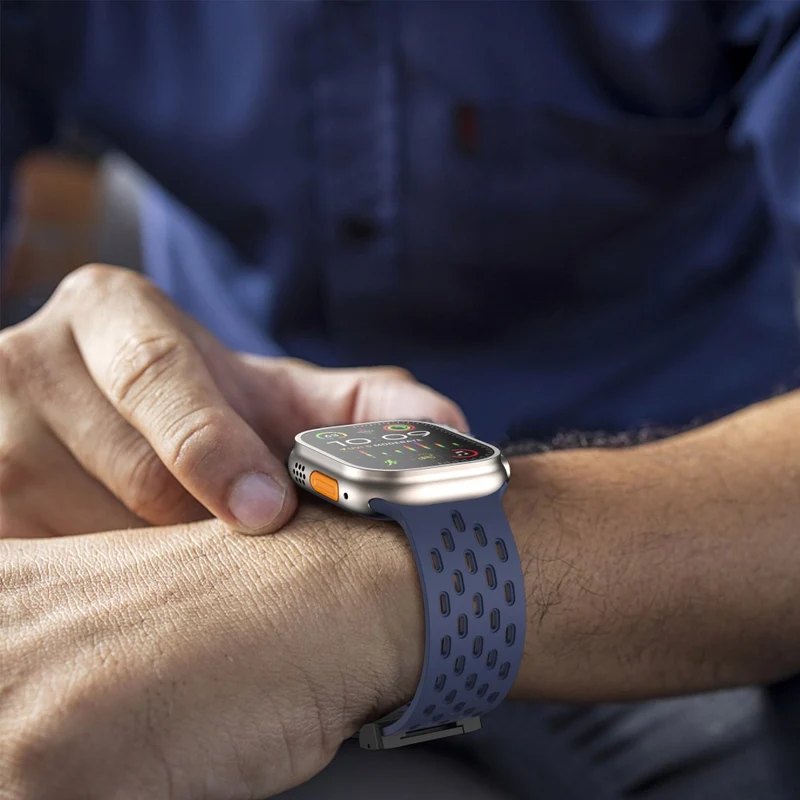 Unglaublich Angenehm Apple Smartwatch Silikon Universell Armband