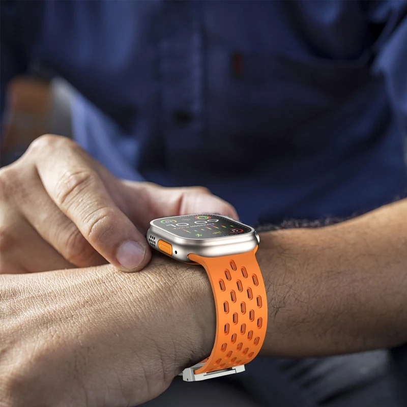 Unglaublich Angenehm Apple Smartwatch Silikon Universell Armband