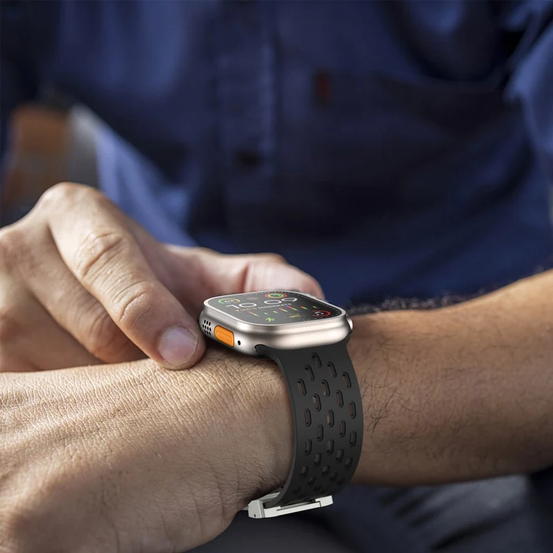Unglaublich Angenehm Apple Smartwatch Silikon Universell Armband