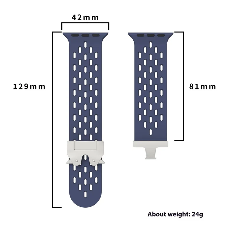 Unglaublich Angenehm Apple Smartwatch Silikon Universell Armband