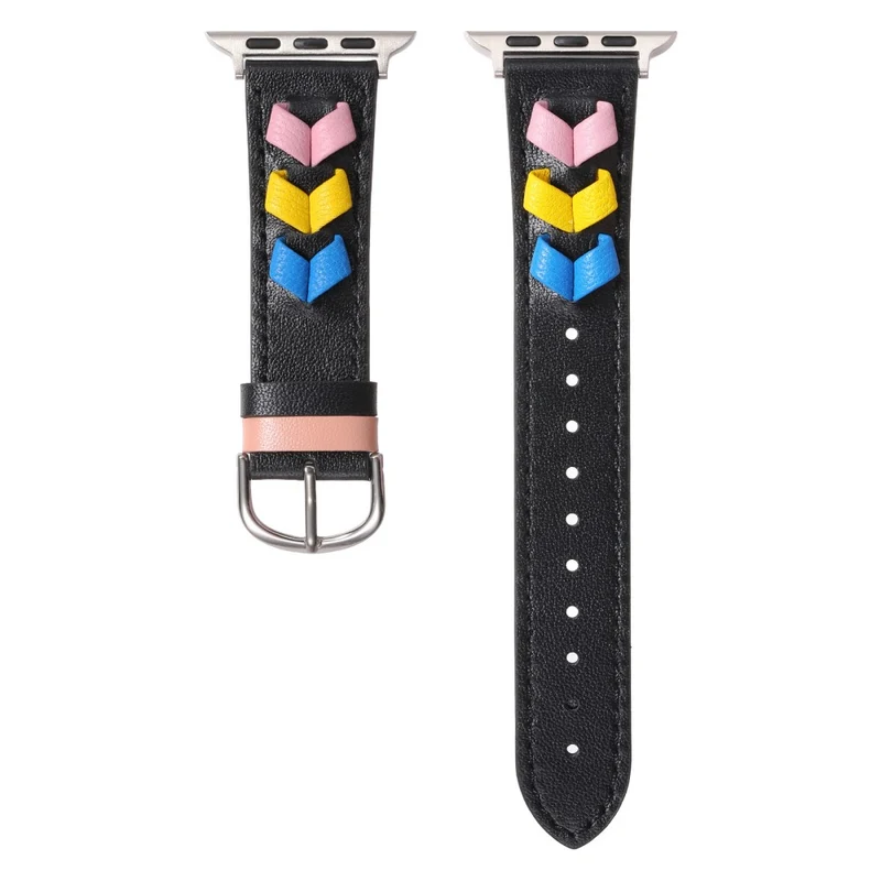 Bemerkenswert Komfortabel Apple Smartwatch Echtes Leder Universell Armband