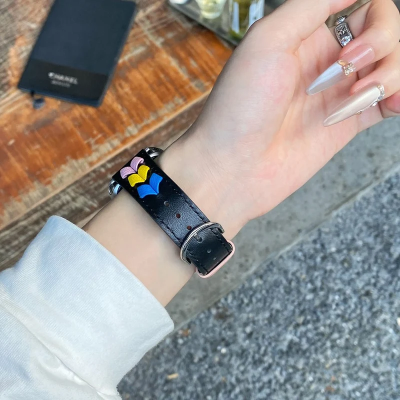 Mega Entzückend Apple Smartwatch Echtes Leder Universell Armband