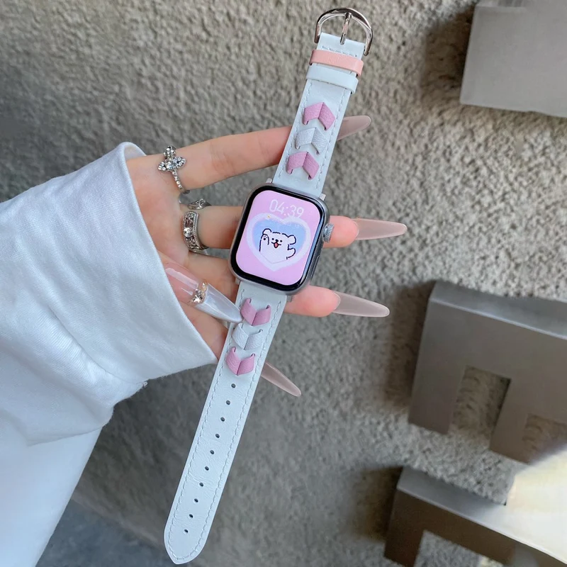 Mega Entzückend Apple Smartwatch Echtes Leder Universell Armband