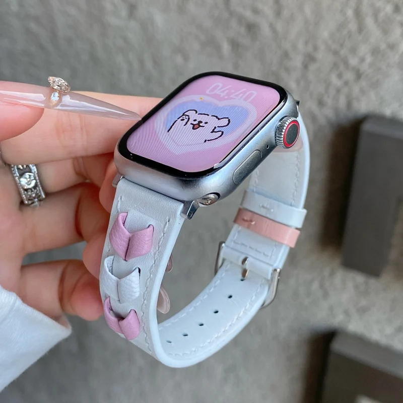 Mega Entzückend Apple Smartwatch Echtes Leder Universell Armband