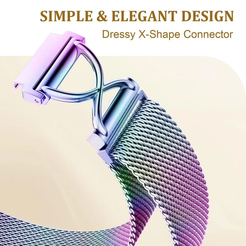Mega Elegant Garmin Vivomove Sport / Garmin Venu 2 Plus Metall Universell Armband