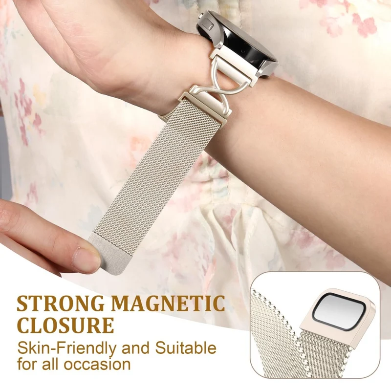 Brillant Garmin Forerunner 245 / Garmin Forerunner 245 Music Metall Universell Armband