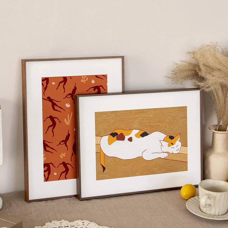 Vintage Illustration Gerahmte Kunst