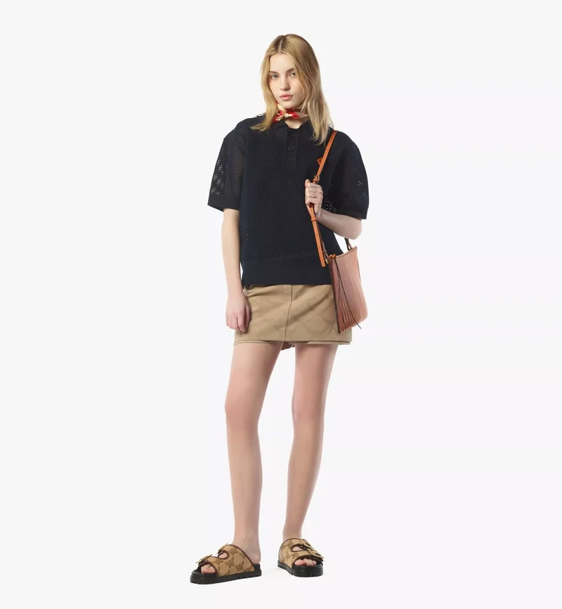 MCM Umhängetasche Damen Aren Terracotta MWRFSTA01CK001