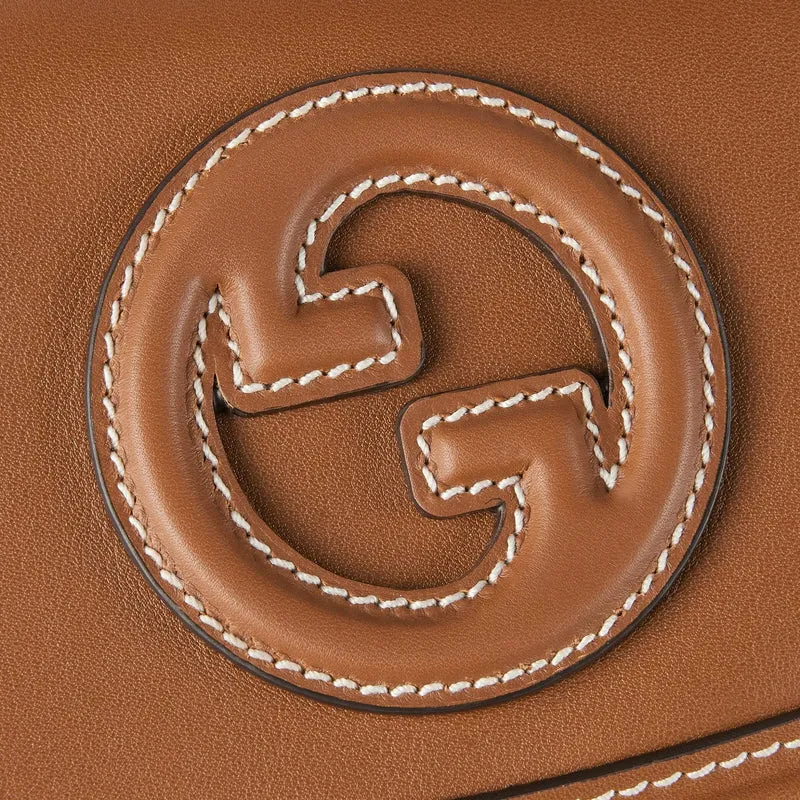 Gucci Schultertasche Damen Blondie Mini Braun 815700-AAEC2-2718