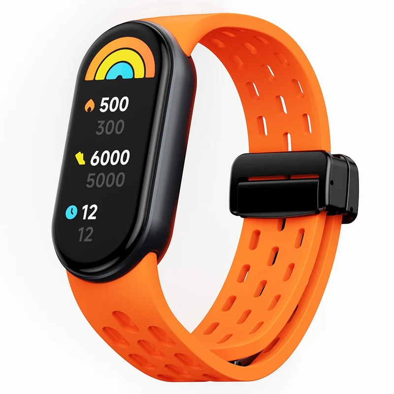 Unglaublich Bequem Xiaomi Smart Band 9 / Xiaomi Smart Band 8 Silikon Universell Armband