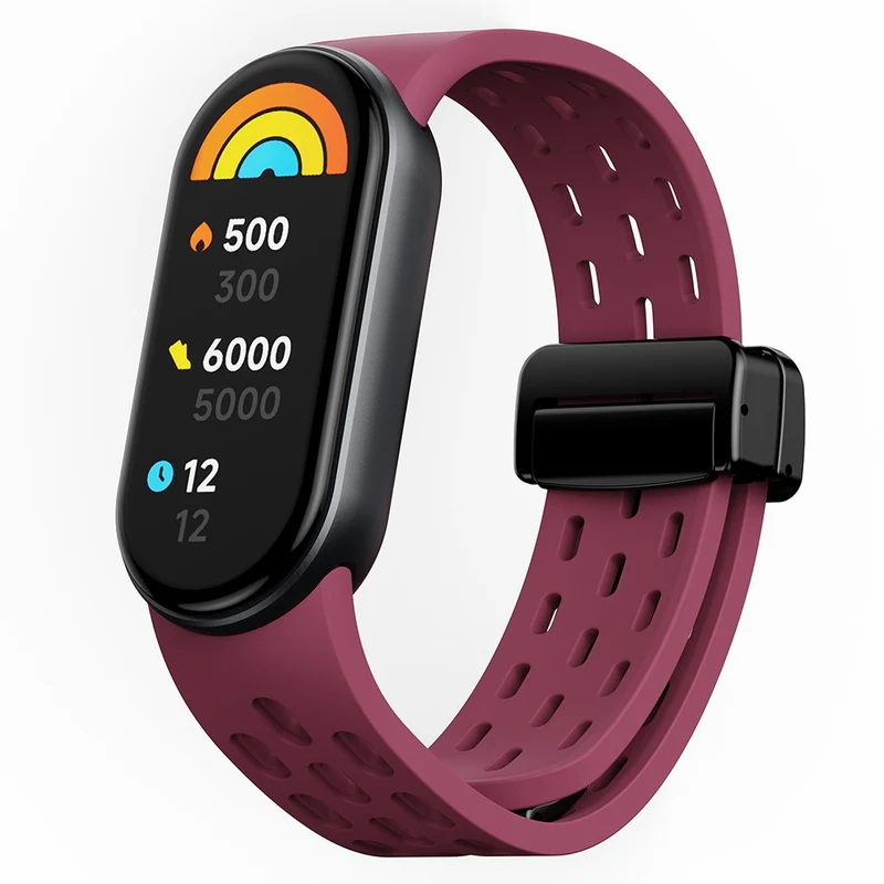 Unglaublich Bequem Xiaomi Smart Band 9 / Xiaomi Smart Band 8 Silikon Universell Armband