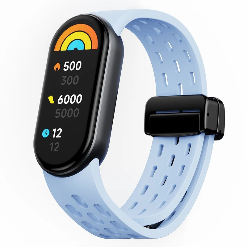Unglaublich Bequem Xiaomi Smart Band 9 / Xiaomi Smart Band 8 Silikon Universell Armband