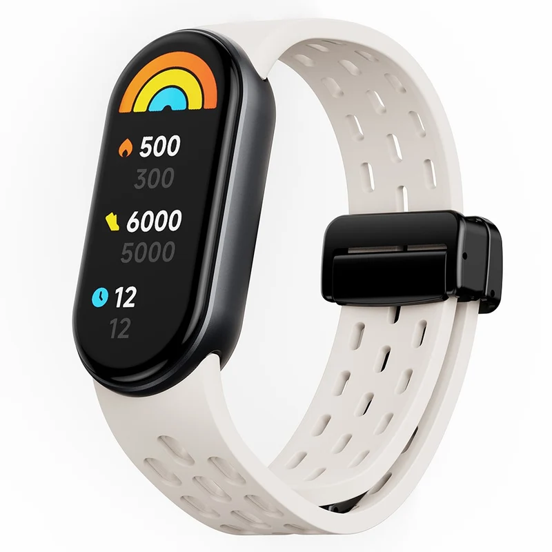 Unglaublich Bequem Xiaomi Smart Band 9 / Xiaomi Smart Band 8 Silikon Universell Armband