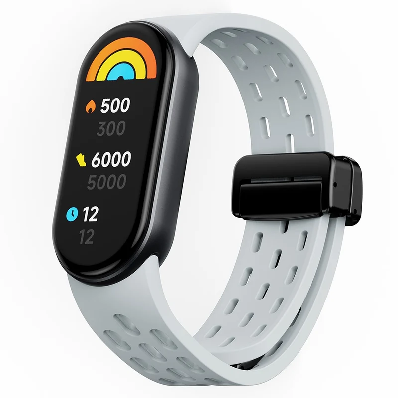 Unglaublich Bequem Xiaomi Smart Band 9 / Xiaomi Smart Band 8 Silikon Universell Armband