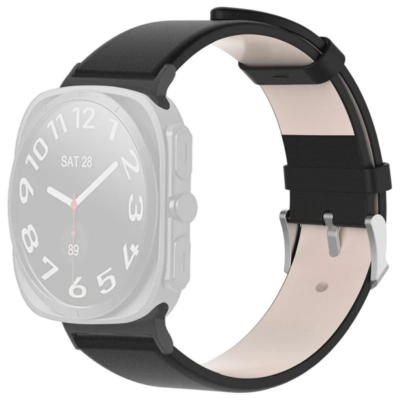 Bequem Samsung Galaxy Watch Ultra 47mm Kunstleder Armband