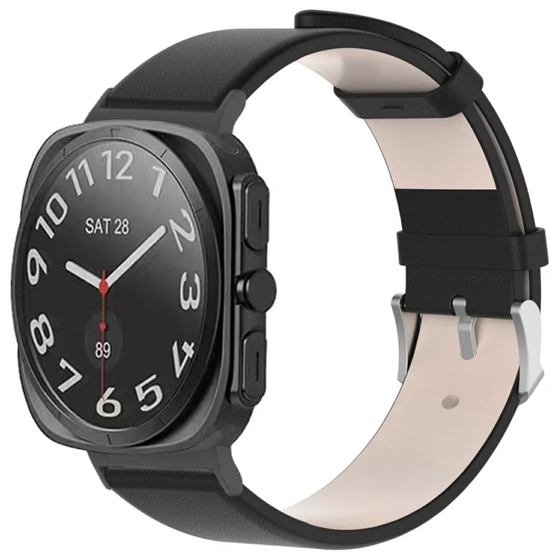 Bequem Samsung Galaxy Watch Ultra 47mm Kunstleder Armband