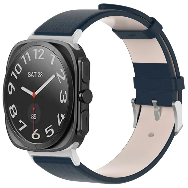 Bequem Samsung Galaxy Watch Ultra 47mm Kunstleder Armband