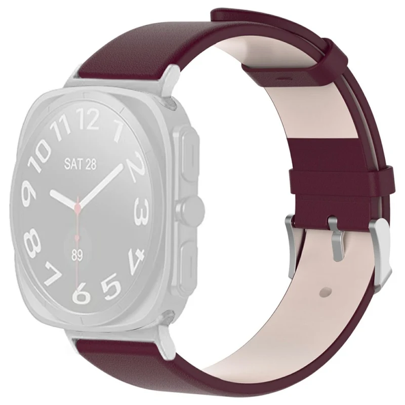 Bequem Samsung Galaxy Watch Ultra 47mm Kunstleder Armband