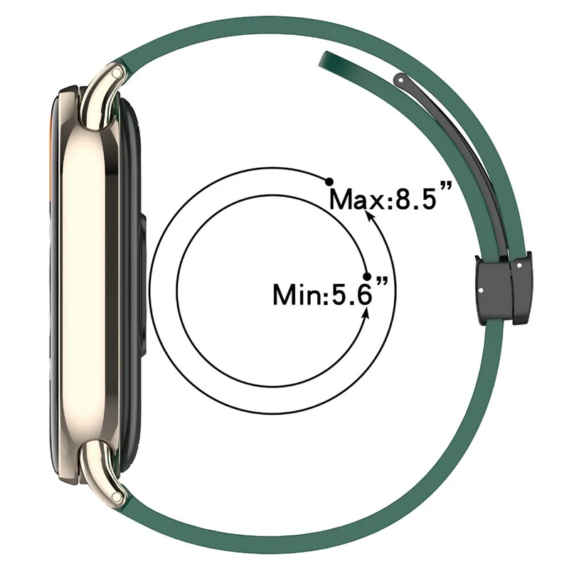 Sehr Angenehm 12mm Silikon Armband