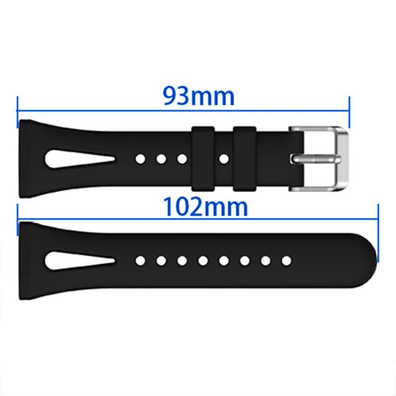 Sehr Angenehm Fitbit Smartwatch Silikon Universell Armband